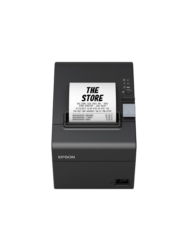 Epson TM-T20III (012): Ethernet PS Blk EU - Sort/hvit - Termisk