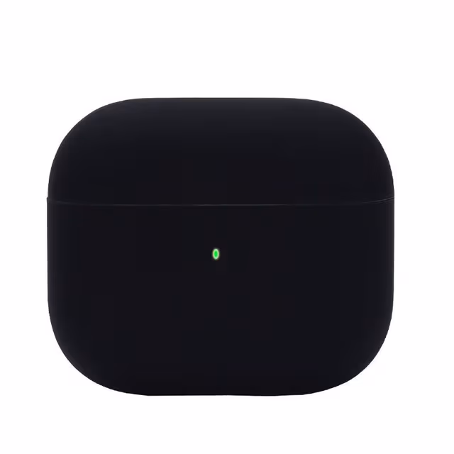 Apple AirPods 3 Case Silikon Svart