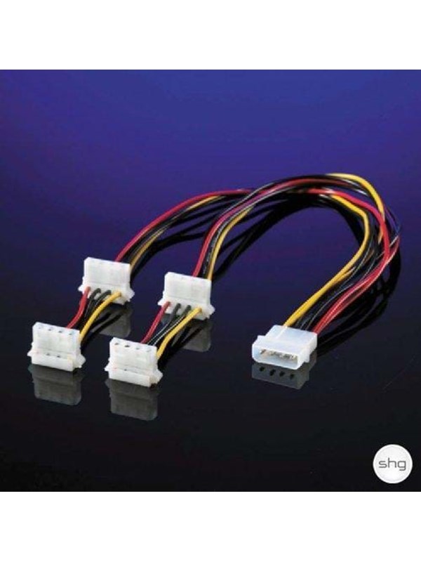 Roline Y-Cable 1 -> 4x5.25" connectors