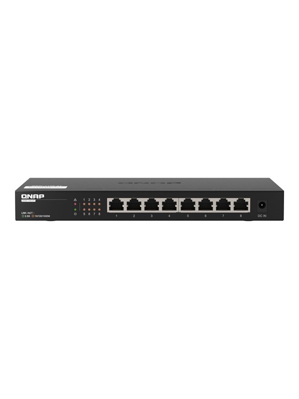 QNAP QSW-1108-8T 8-Port 2.5Gbps Unmanaged Switch