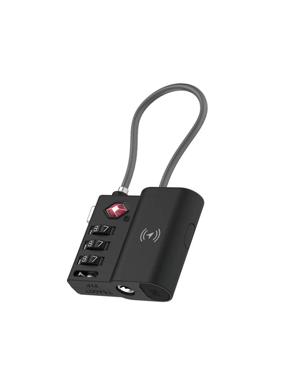 XtremeMac Lock Pro - Finder + TSA Approved Lock - rechargeable - Black