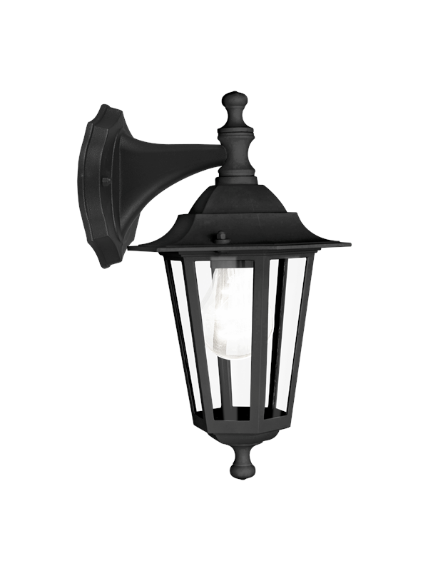 EGLO LATERNA 4 outdoor wall lamp black