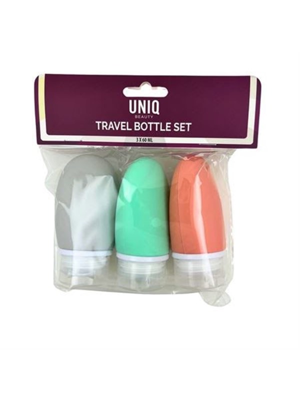 UNIQ Reiseflaskesett - 3 stk, 60 ml