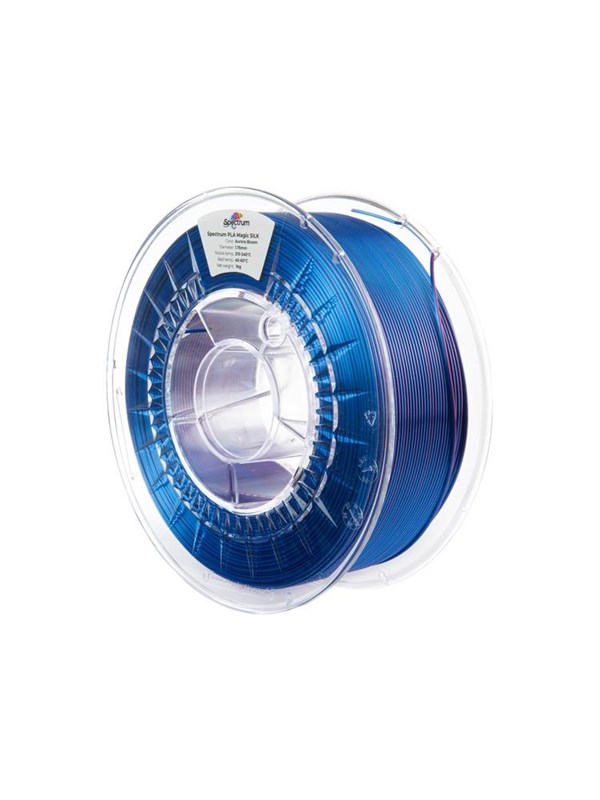 Spectrum 3D Filament / PLA Magic SILK / Aurora Bloom / â 1.75 mm / 1 kg