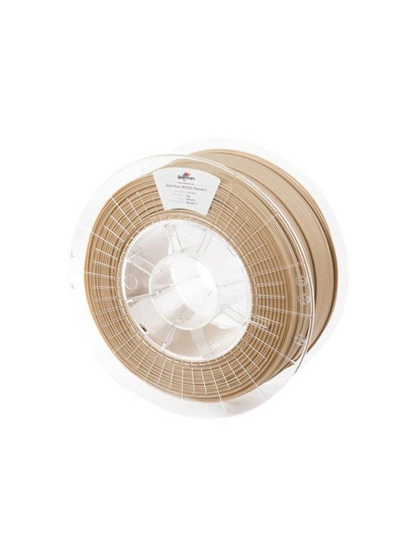 Spectrum 3D Filament / PLA Wood / Natural / Light Wood / â 1.75 mm / 1 kg
