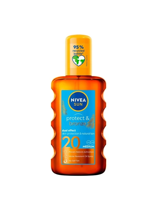 Nivea Protect &amp; Bronze Oil SPF 20 200ml