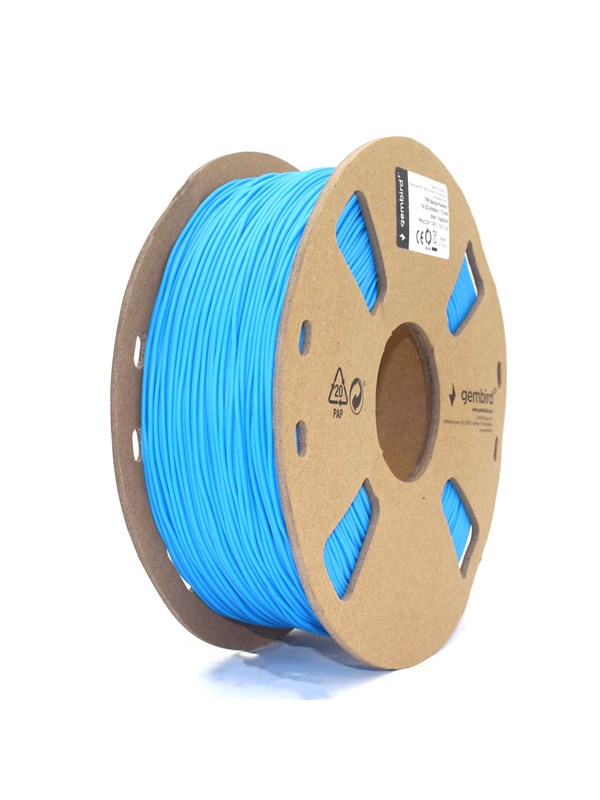 Gembird TPE-filament - Blue - 1.75mm ø - 1 kg