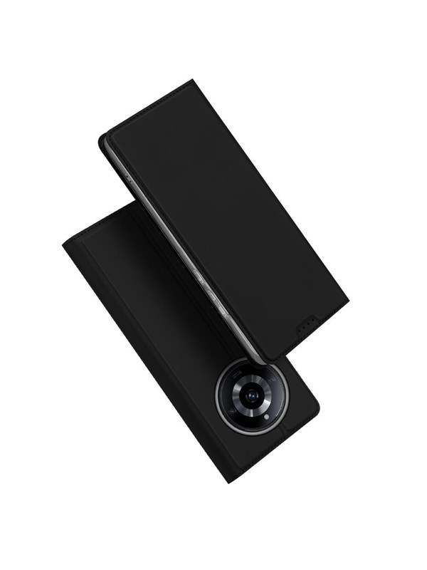 Dux Ducis  Skin Pro Case Realme 11 Flip Cover Card Wallet Stand Black