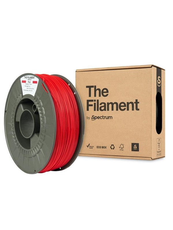 Spectrum The Filament / PLA / Technical Red / â 1.75 mm / 1 kg