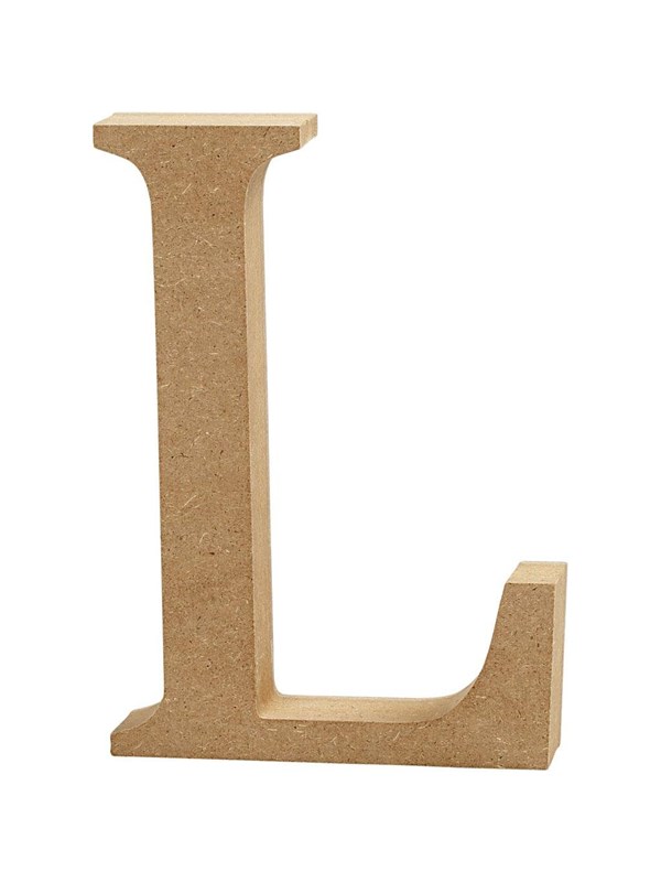Creativ Company Letter L MDF 13cm 1pc.