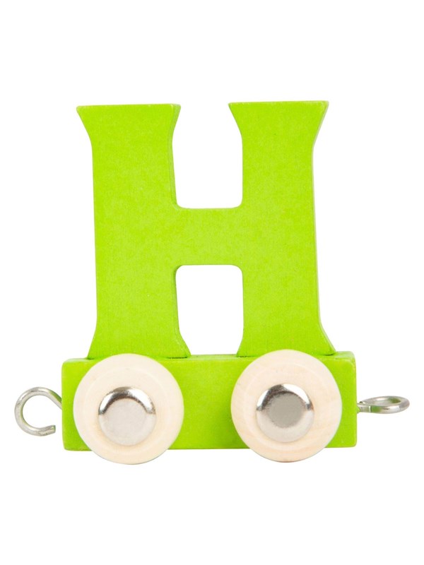 Small Foot - Wooden Letter Train Color - H