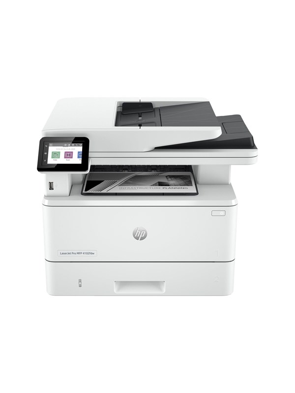 HP LaserJet Pro MFP 4102fdw All in One Multifunksjon - Sort/hvit - Laser