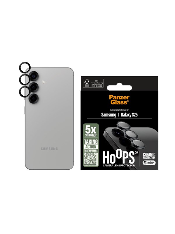 PanzerGlass Hoops™ Ceramic Lens Protector Samsung Galaxy S25