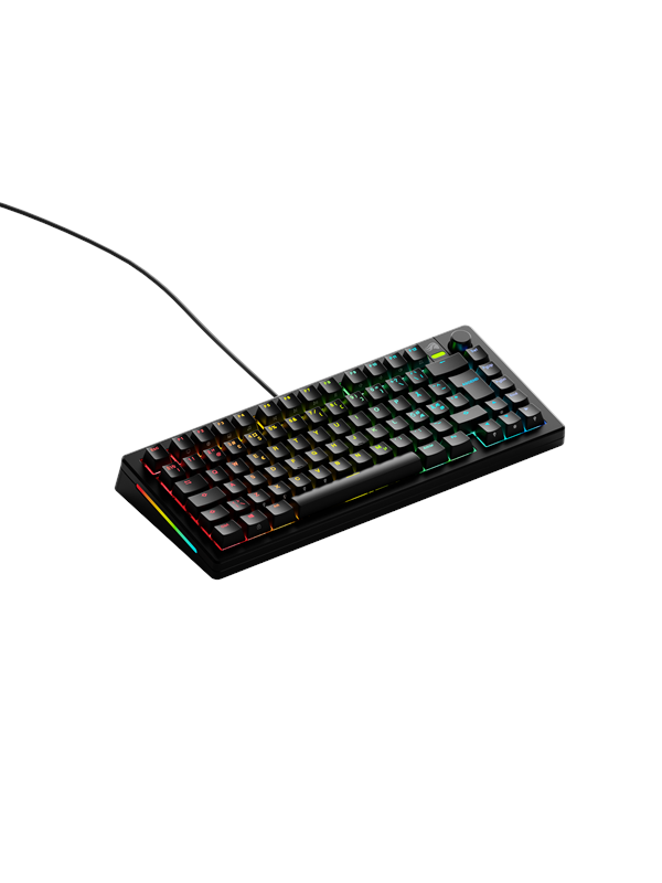 Glorious GMMK 3 75% - Fox Linear - Gamingtastatur - Uten numpad - Nordisk - Svart