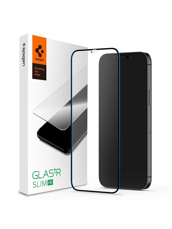 Spigen Glass FC HD 1 Pack - black - iPhone 12 Pro Max