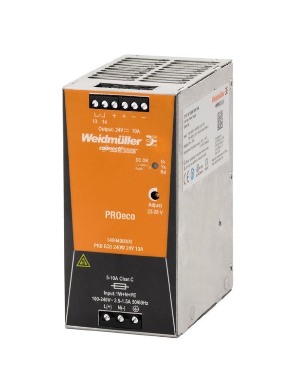 Weidmuller Pro eco 240w 24v 10a