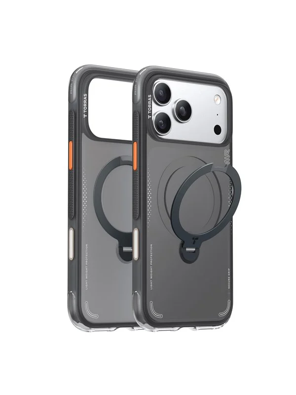 Torras Ostand Q3 Air shadow black - iPhone 17 Pro