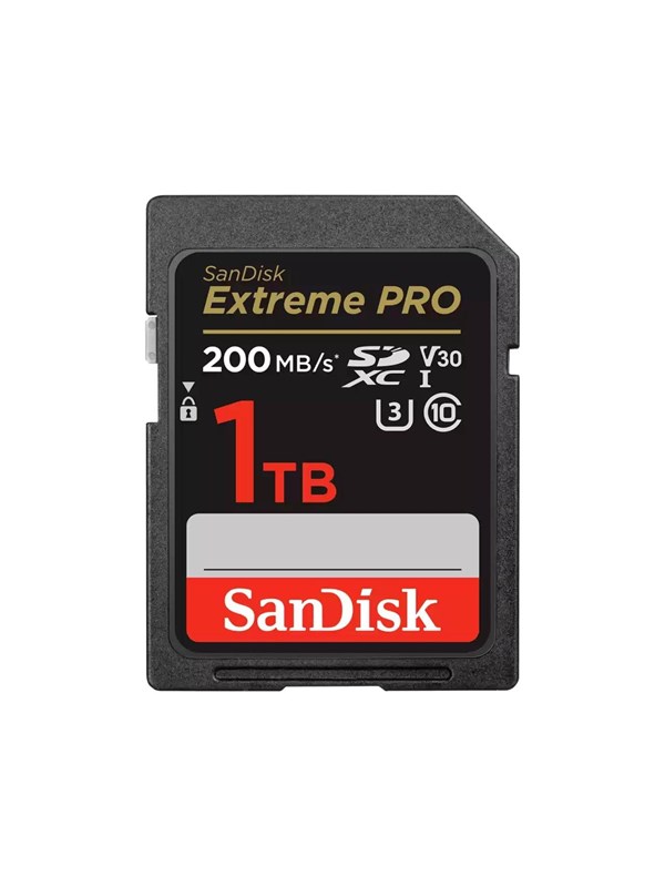 SANDISK Extreme PRO SD - 200MB/s - 1TB