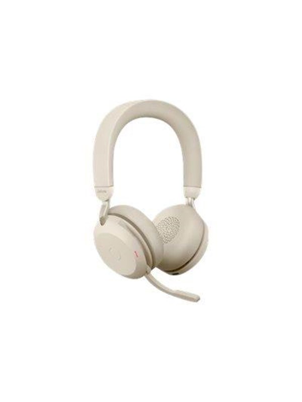 Jabra Evolve2 75 Link380a MS Stereo Beige