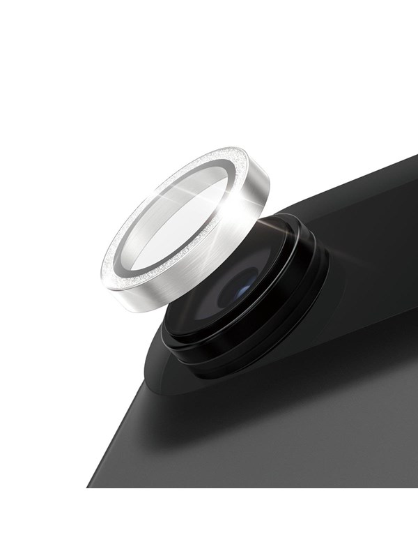 PanzerGlass Hoops® Glitter Silver Camera Lens Protector iPhone Air