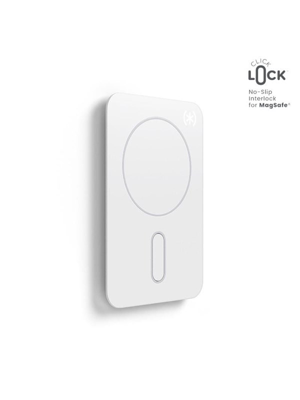 Speck Everywhere Mount + ClickLock - MagSafe Magnetic Mount - White