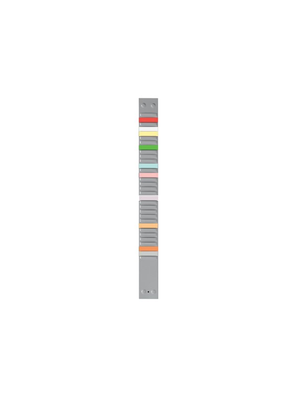 Nobo card planner panel - 32 slots - grey