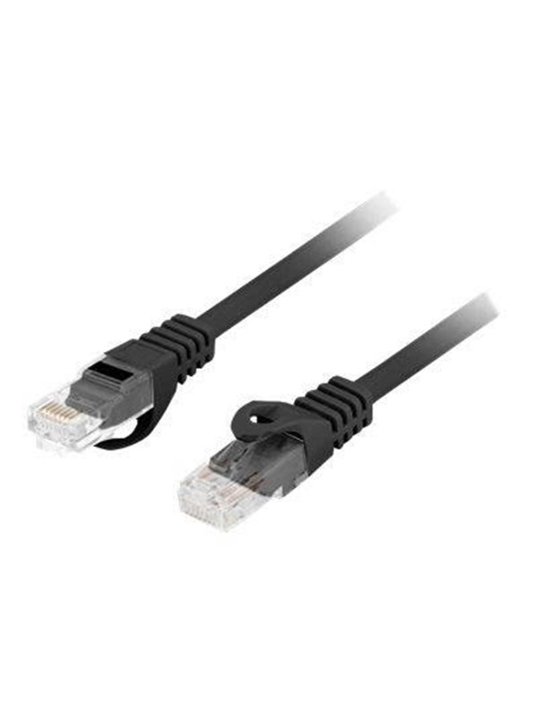 Lanberg patch cable - 5 m - black - Svart - 5m