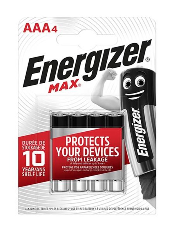 Energizer MAX -  4 X AAA