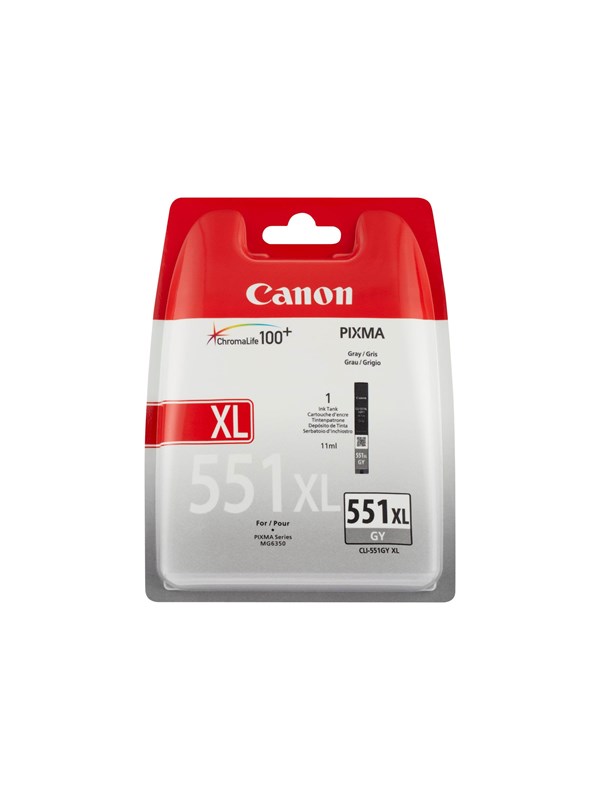 Canon CLI-551XL / 6447B001 High Grey - Blekkpatron Grey