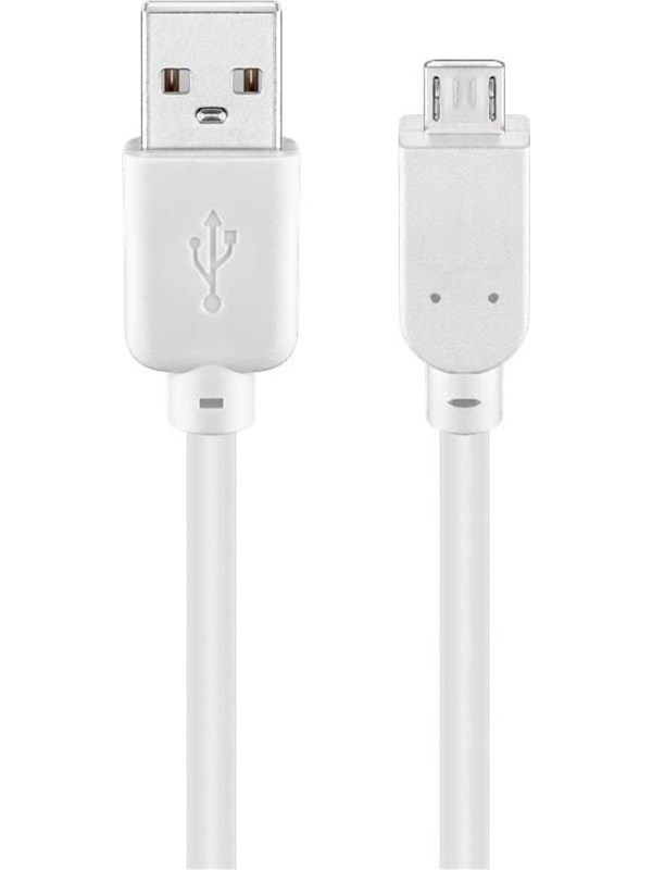 Pro USB 2.0 Hi-Speed cable white