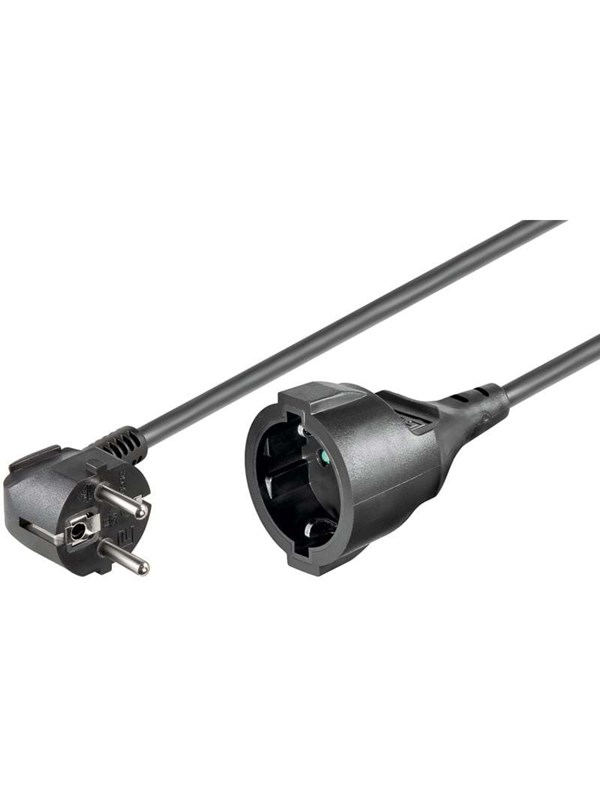 Pro Power cable C13 Ext. - Svart - 10 m