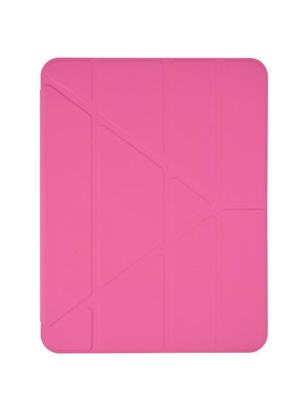 Pomologic - BookFold Clear for iPad Air 13 M2/M3/M4 Clear/Pink