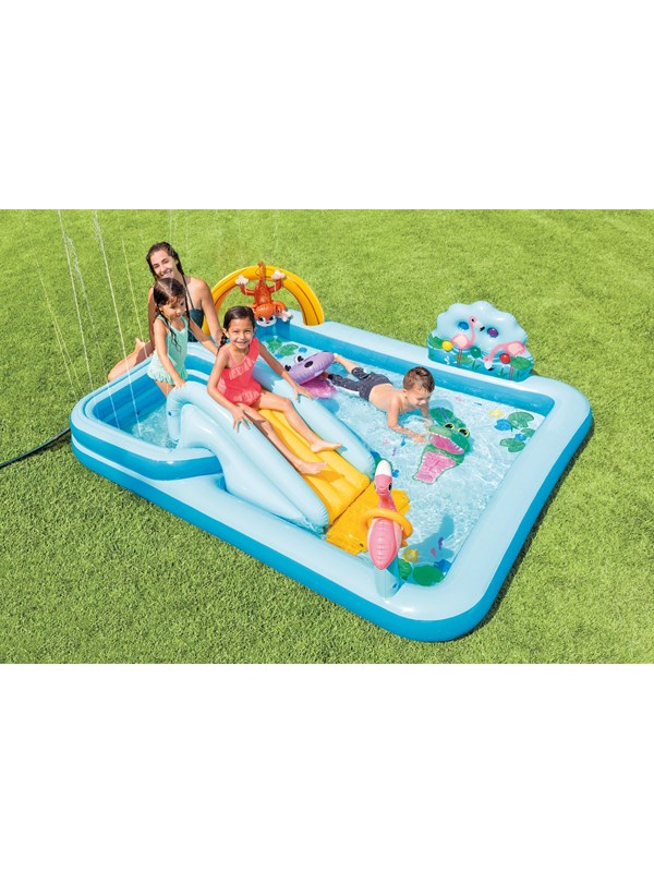 Intex Jungle Adventure Inflatable Play Center 257 cm x 216 cm x 84cm