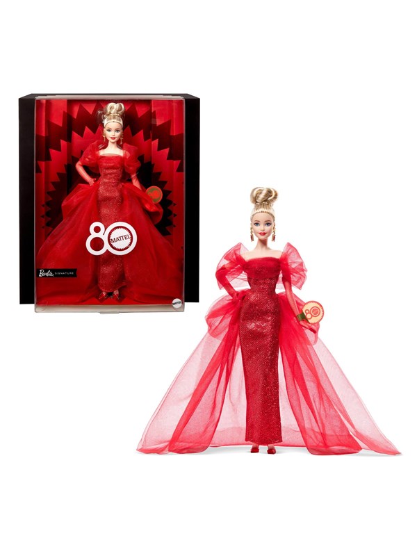 Barbie Mattel 80th Anniversary Doll