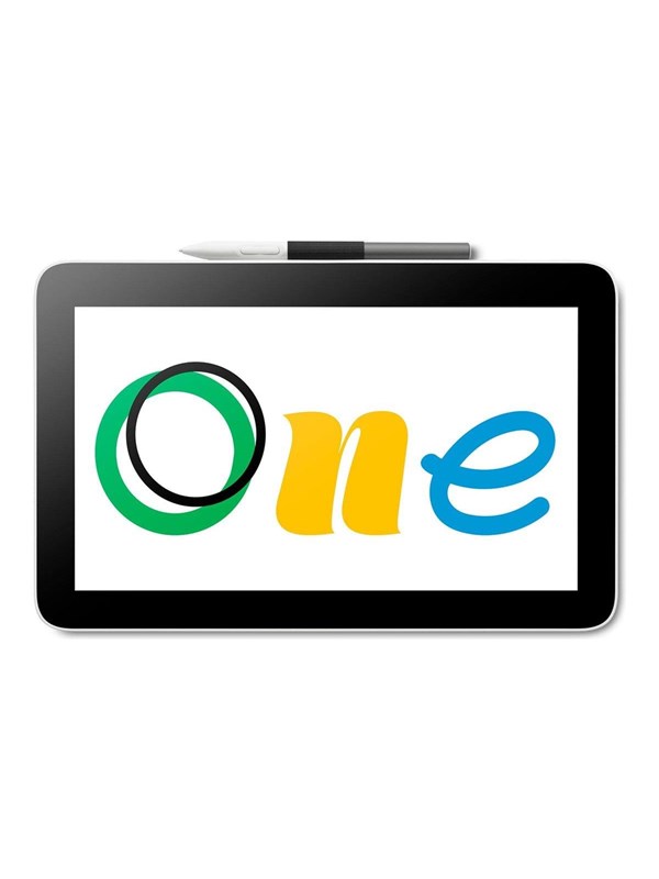 Wacom One 12 Pen display - Digitizer - Hvit