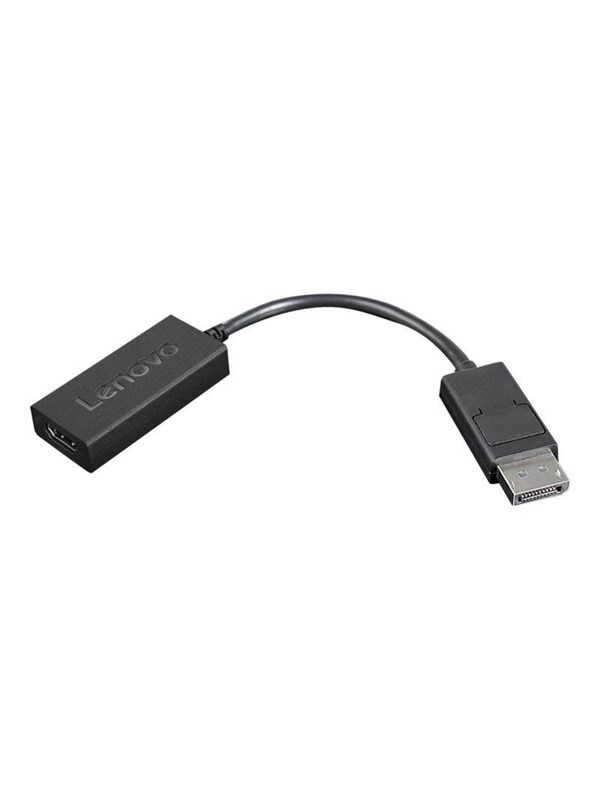 Lenovo video / audio adaptor - DisplayPort / HDMI - 22.5 cm