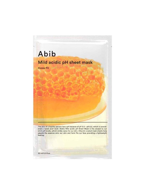 ABIB  Mild Acidic pH Sheet Mask Honey Fit 1 pcs