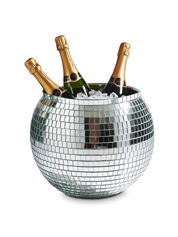 Mikamax Disco Ball Ice Bucket - A Shimmering Party Essential