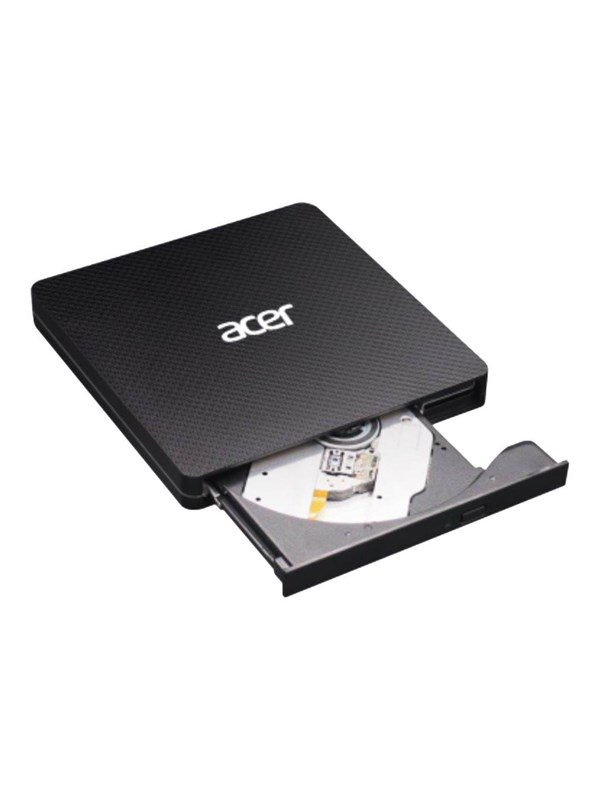 Acer DVD DVD+RW drive - USB - plug-in module - DVD-RW (Brenner) - USB - Svart