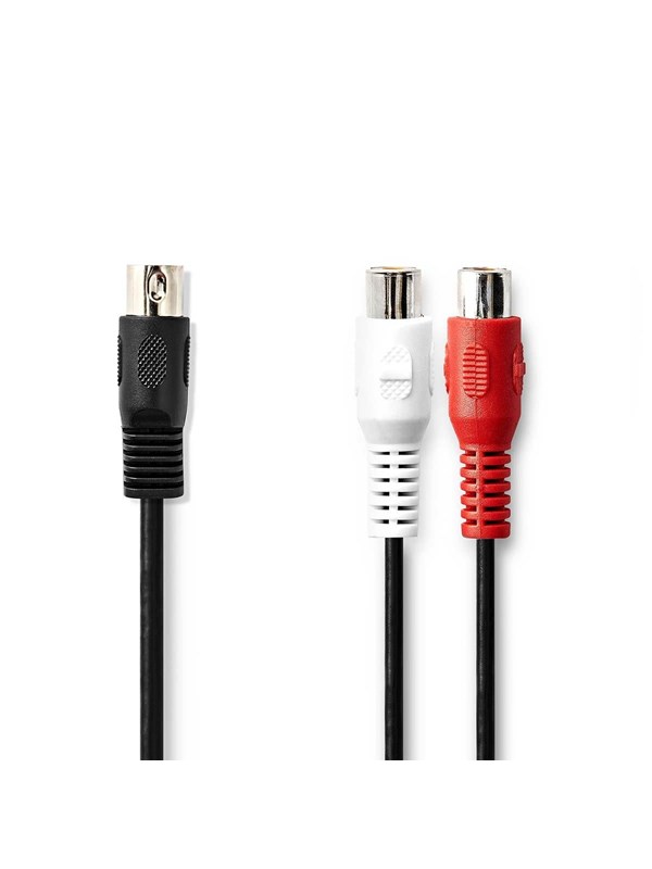 Nedis CAGL20250BK02 audio cable