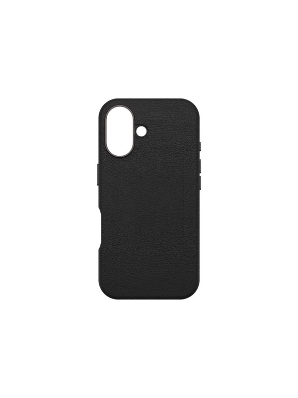 OtterBox Symmetry Cactus Leather Apple iPhone 16 Noir Ash - black