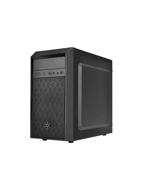 SilverStone Precision PS16 - Kabinett - Miditower - Svart