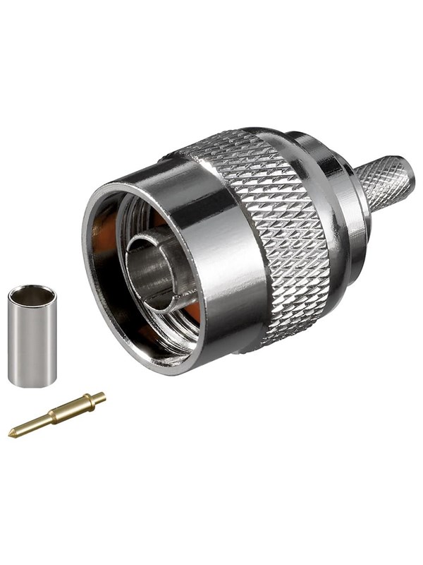 Pro N male crimp type Ø 5.2 mm