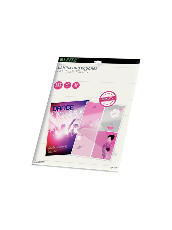 Leitz - 25 - A3 - lamination pouches