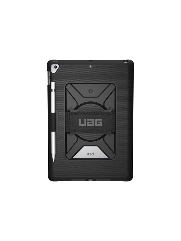 UAG Apple iPad 10.2 (2020/2019) Rugged Case with Handstrap Metropolis - Black