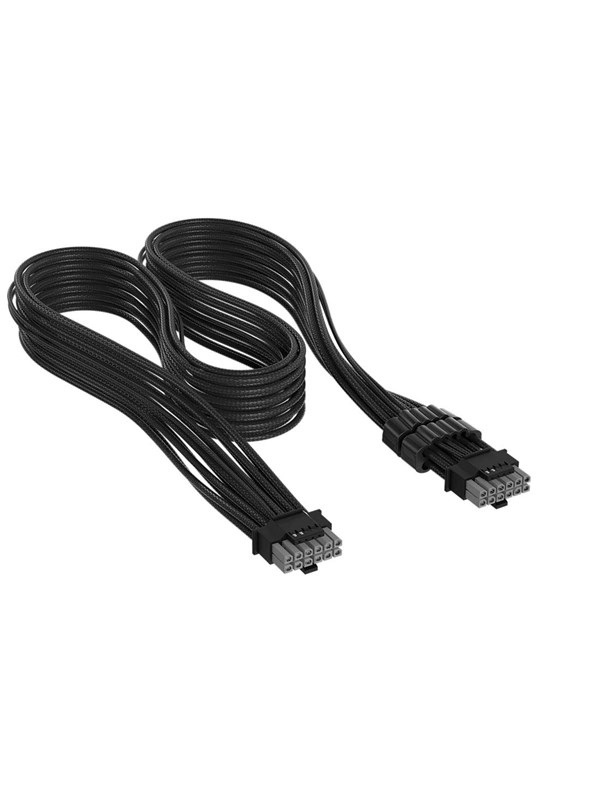 Corsair Elite Premium Individually Sleeved PCIe 12V-2x6 to PCIe 12V-2x6 600W (Universal) - Svart