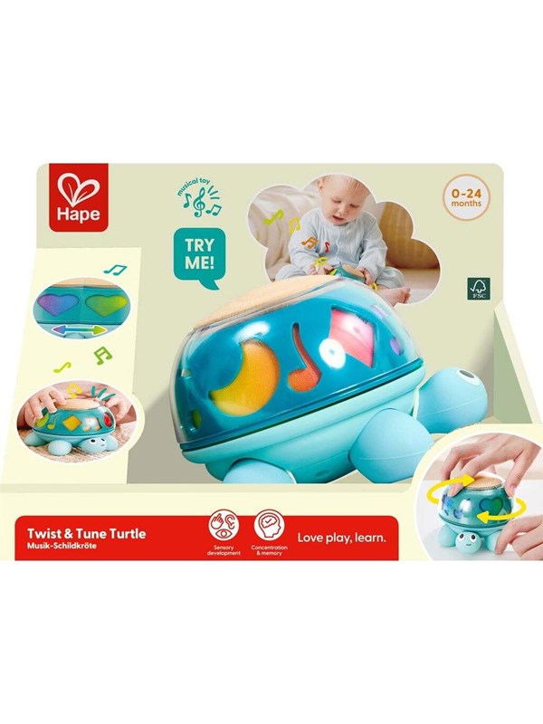 Hape Twist & Tune Musical Turtle