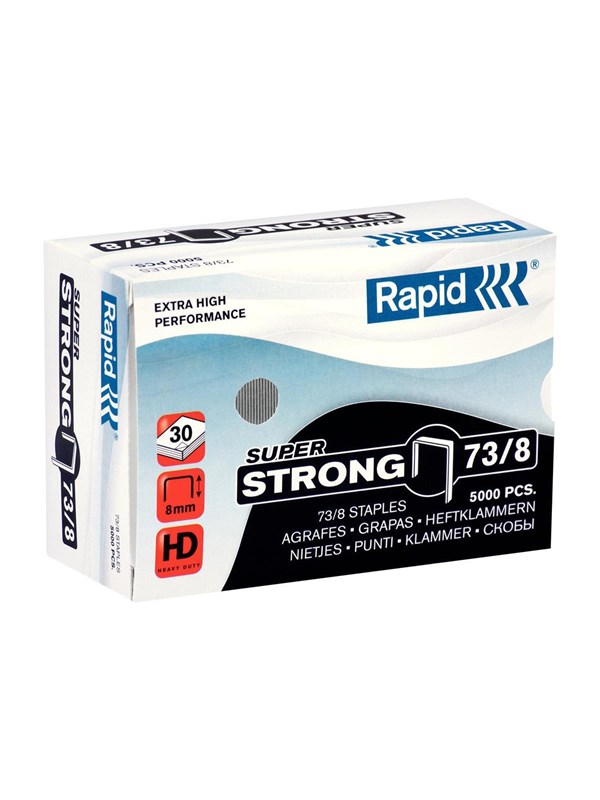 Rapid Super Strong - staples - 73/8 - 8 mm - pack of 5000