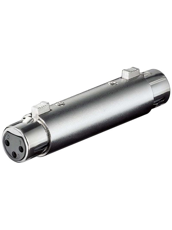 Pro XLR Adapter 3pin XLR M - XLR F