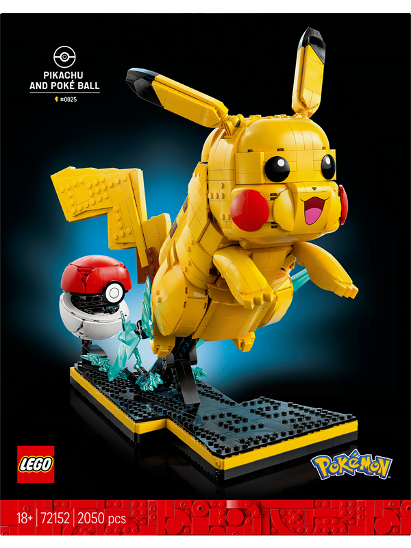 LEGO Pokémon 72152 Pikachu og pokéball